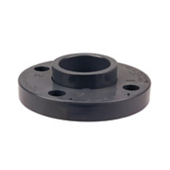 FLANGE 1/2 PVC S80 150 FLAT FACE SOCKET 854-005 VAN STONE SOLID