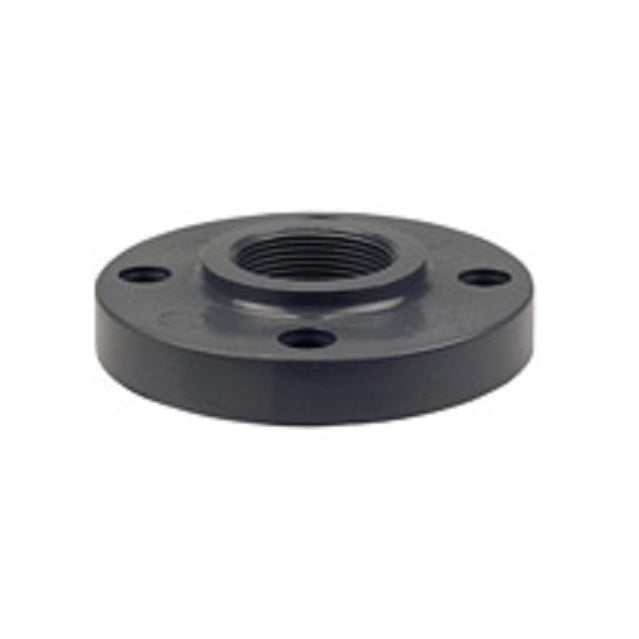 FLANGE 3 PVC S80 150 FLAT FACE THREADED 852-H30 HEAVY DUTY SOLID