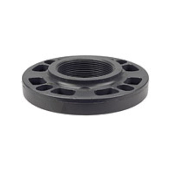 FLANGE 4 PVC S80 150 FLAT FACE THREADED 852-040 WEB HONEYCOMB