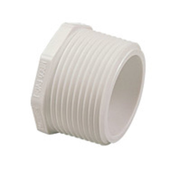 PLUG 3/4" MIPT PVC 40 450-007