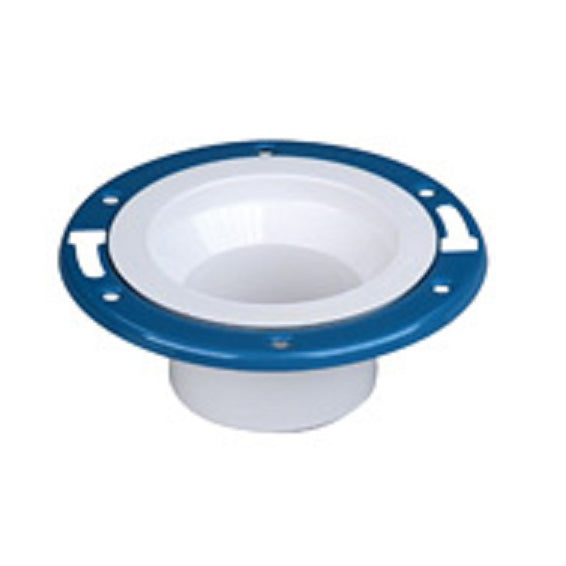 CLOSET FLANGE 4X3 PVC-DWV 4851-2-A ADJUSTABLE SPIGOT