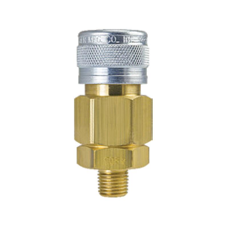 SOCKET 1/2X3/4 MPT - 5505HS MANUAL 1-WAY SHUT-OFF 5 SERIES