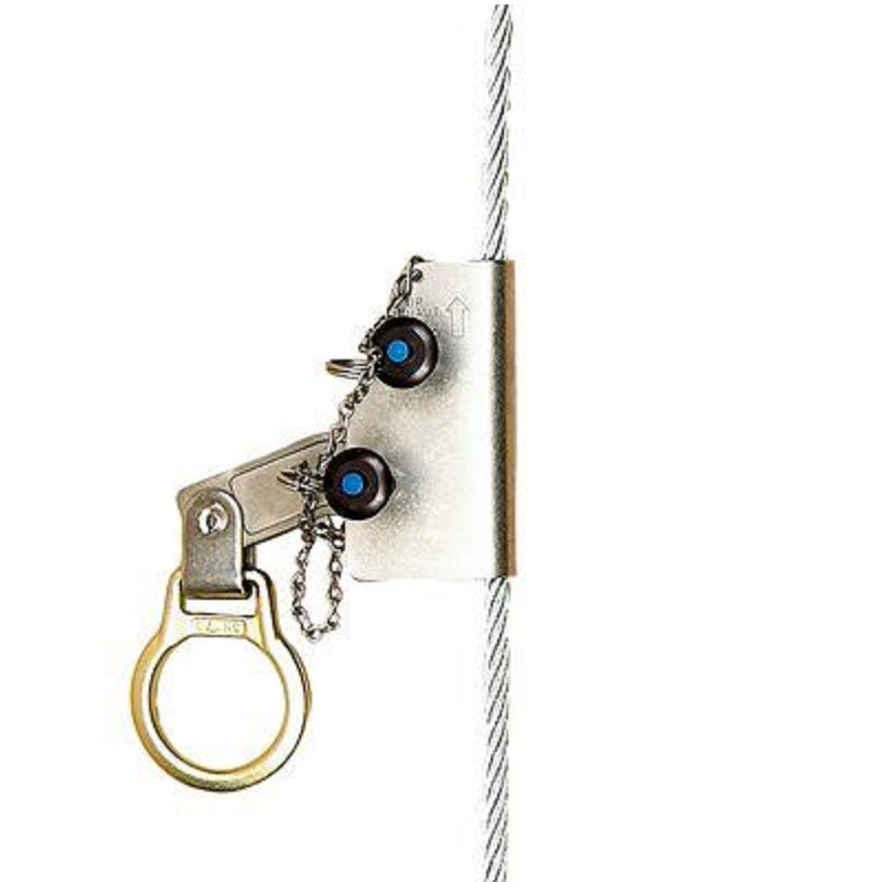 DBI Sala Static Wire Rope Grab Manual for use on 3/8" 7X19 Cable Lifeline