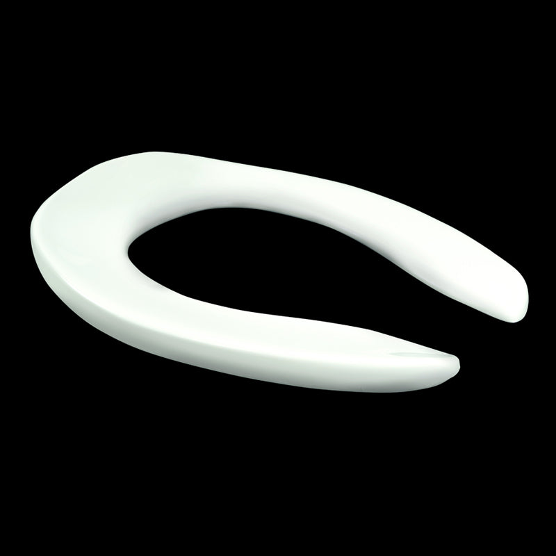 SEAT 500STSCC-001 WHT ELON OPEN FRONT L/COVER PLASTIC