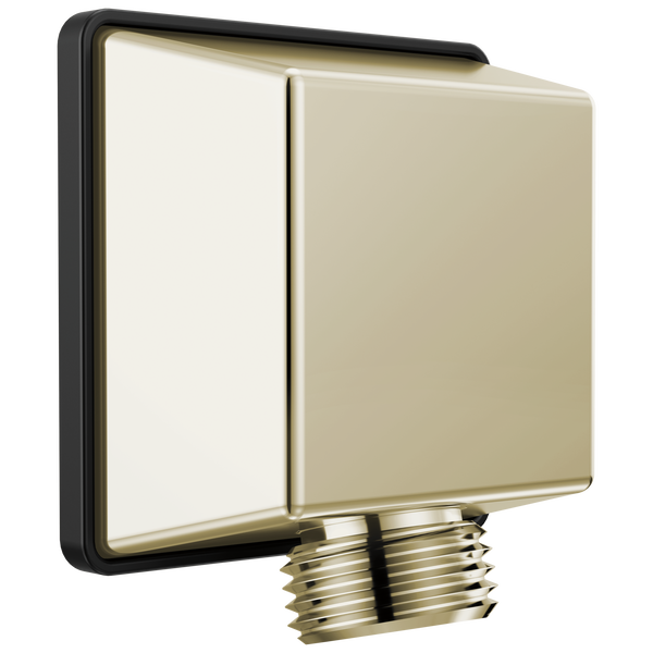 Wall Supply Elbow In Lumicoat Polished Nickel