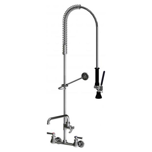 Wall Mount Pre-Rinse Fitting In Chrome