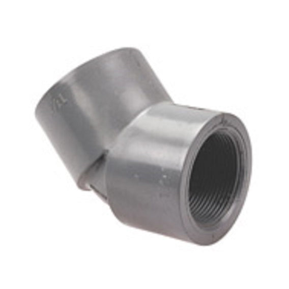 45 ELBOW 1/2 CPVC S80 THREADED 1819-005
