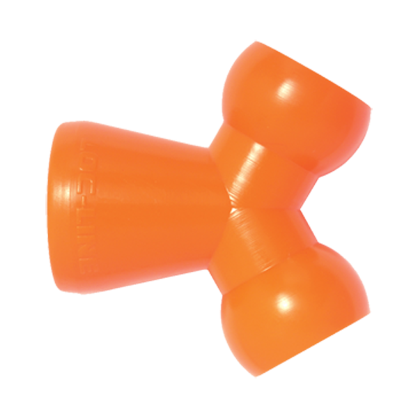 Y 1/2" SOC ORANGE - 51808 2-PER PACK