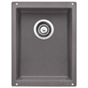 Precis 13-3/4x18x7-1/2" Medium Single Bowl Sink in Cinder
