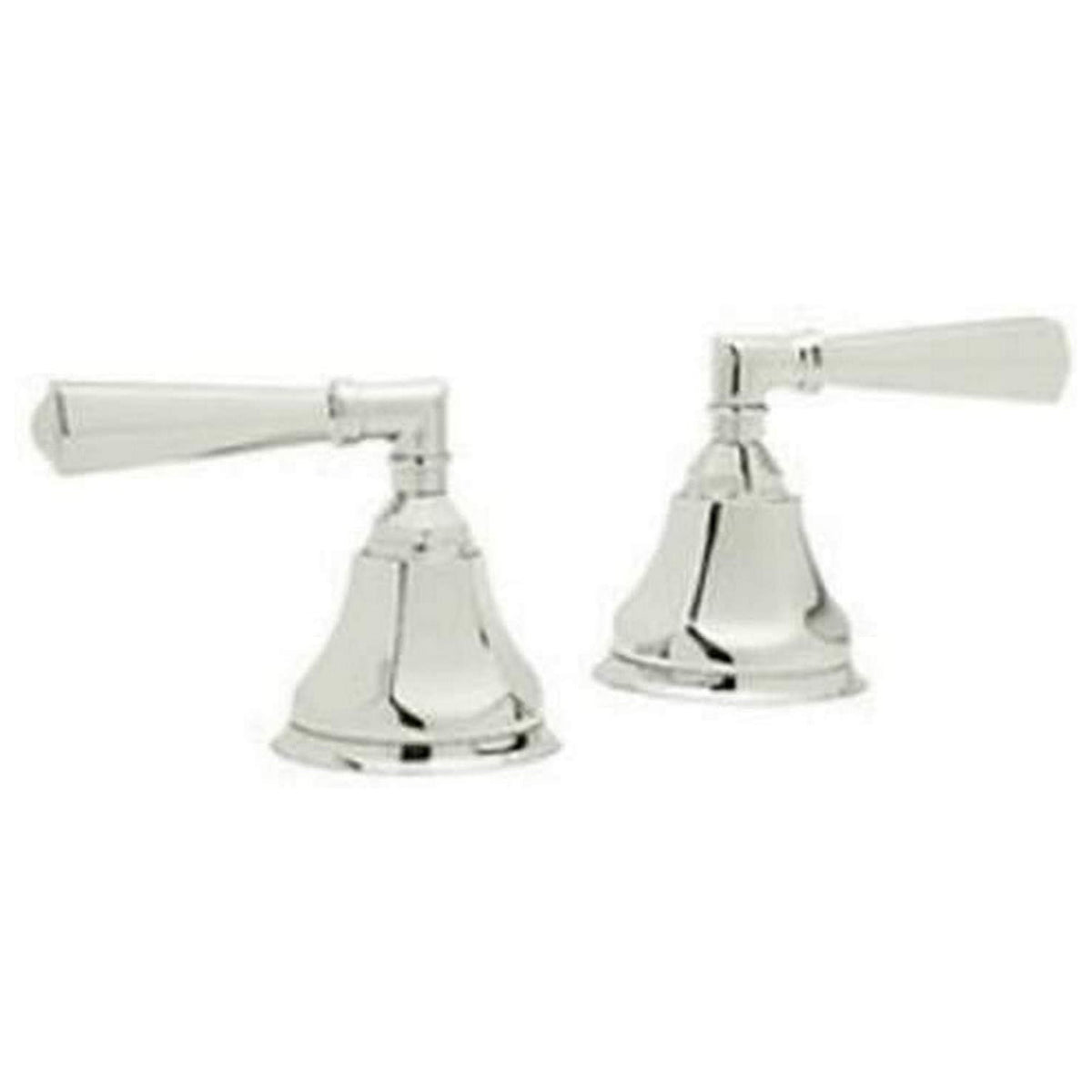 Palladian Deck Mounted Sidevalves In Polished Nickel