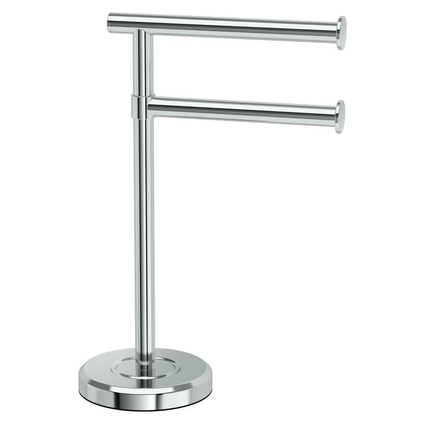 Latitude2 2-Arm Countertop Towel Holder in Chrome
