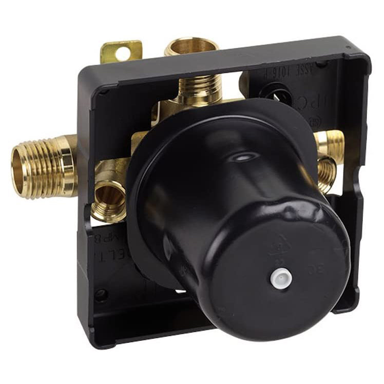 Pressure Balance Rough-In 1/2" NPT w/Service Stops