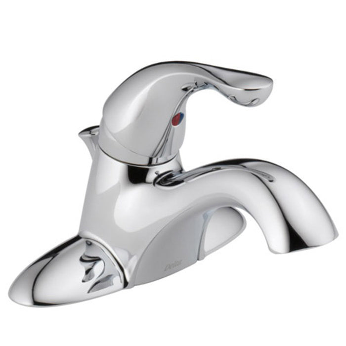Classic Centerset Lavatory Faucet in Chrome, Less Pop-Up