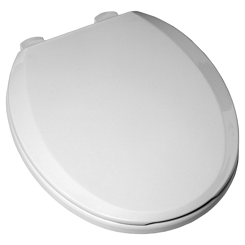 Easy Lift & Clean Round Toilet Seat & Cover in White