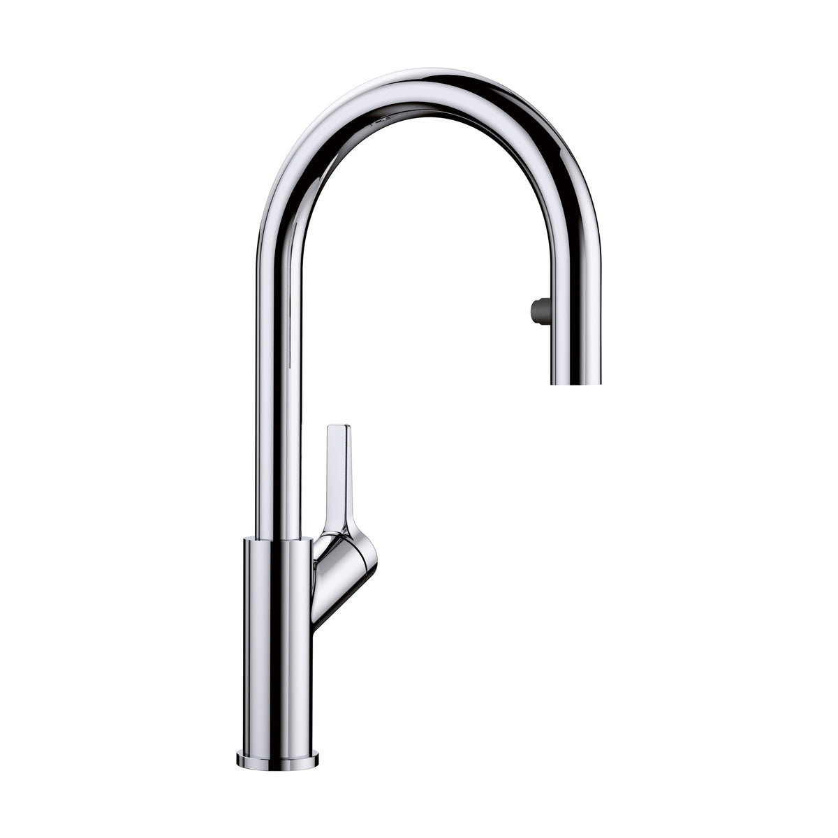 Urbena Single Hole Pull-Down Fct in Polished Chrome, 1.5gpm