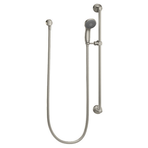 Commercial Handshower W/Slide Bar In Nickel