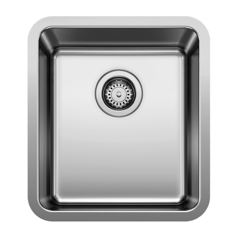 Formera 16x18x8" Stainless Steel Single Bowl Bar Sink