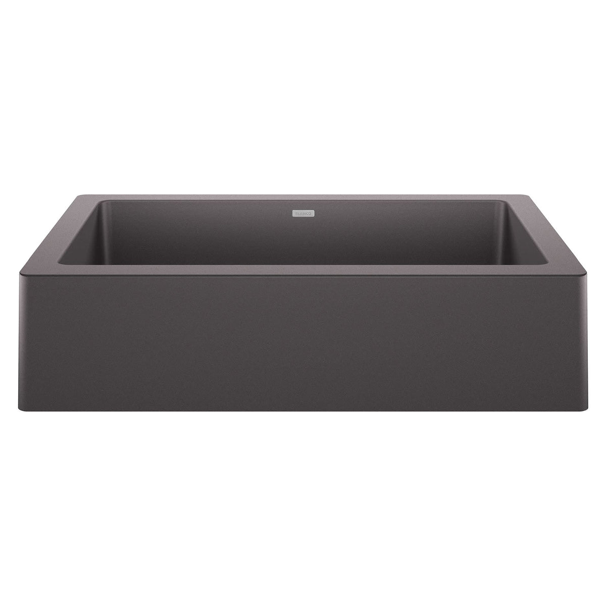 Vintera 29-13/16x19x9" Apron Front 1-Bowl Sink in Cinder