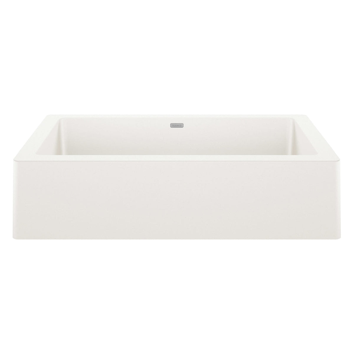Vintera 29-13/16x19x9" Apron Front 1-Bowl Sink in White
