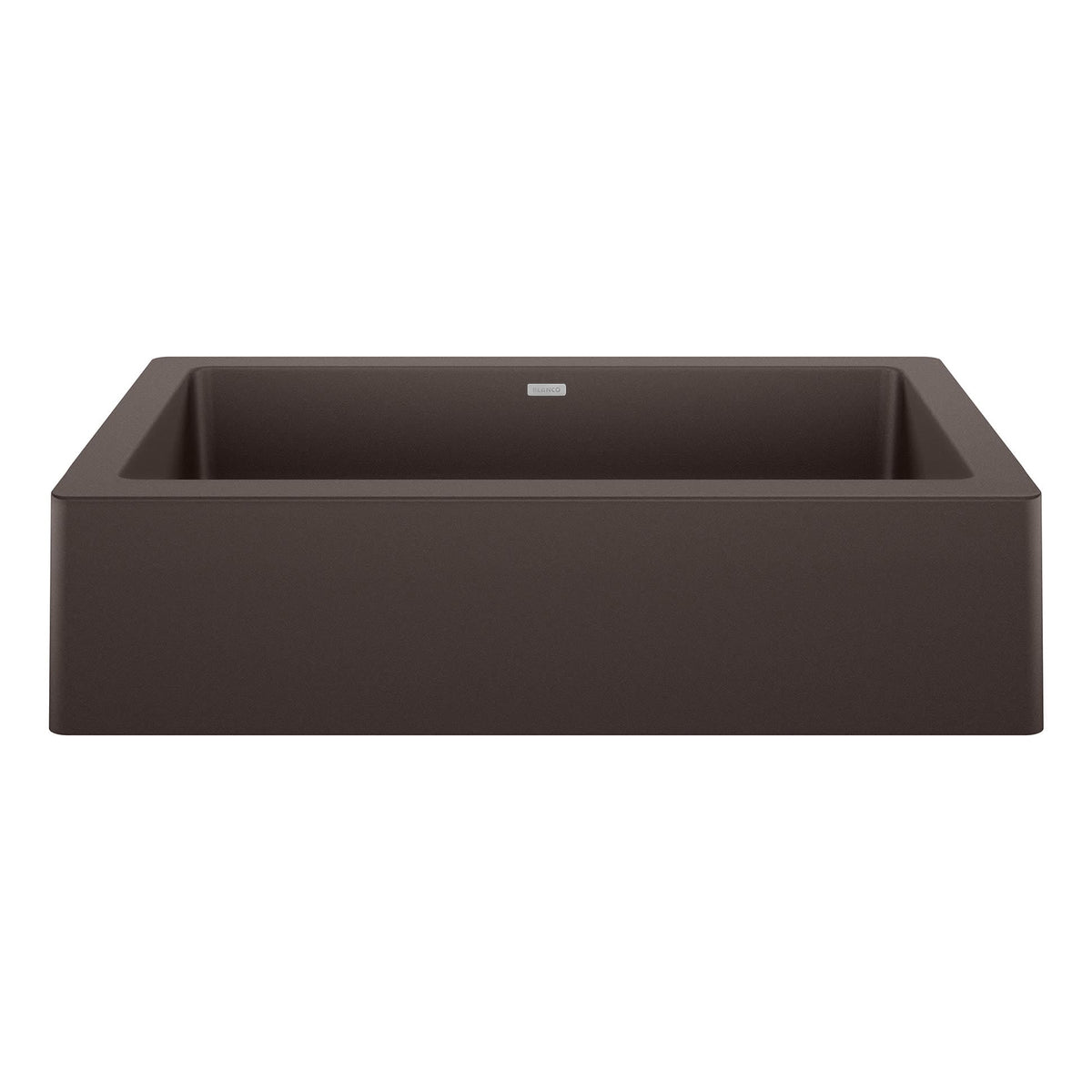 Vintera 29-13/16x19x9" Apron Front 1-Bowl Sink in Café Brown