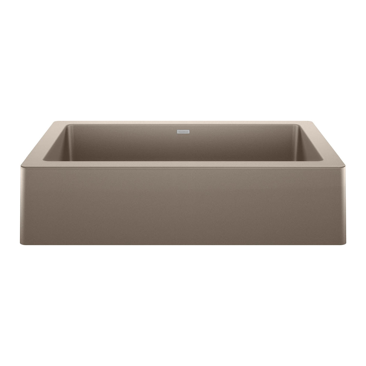 Vintera 29-13/16x19x9" Apron Front 1-Bowl Sink in Truffle