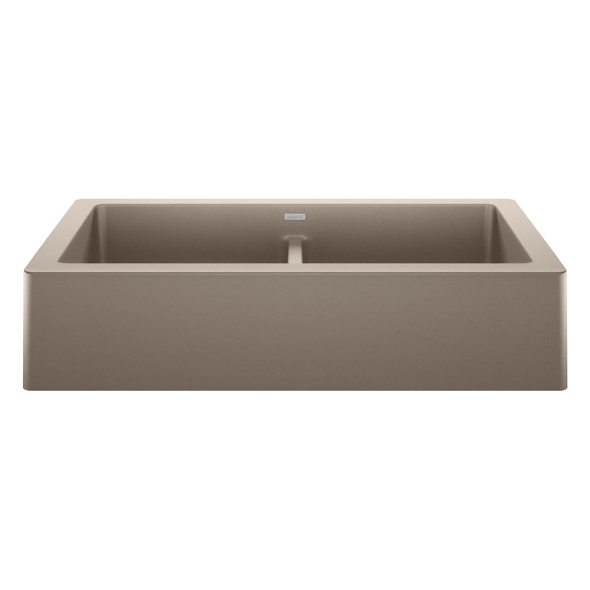 Vintera 32-13/16X19X9" Apron Front 2-Bowl Sink in Truffle