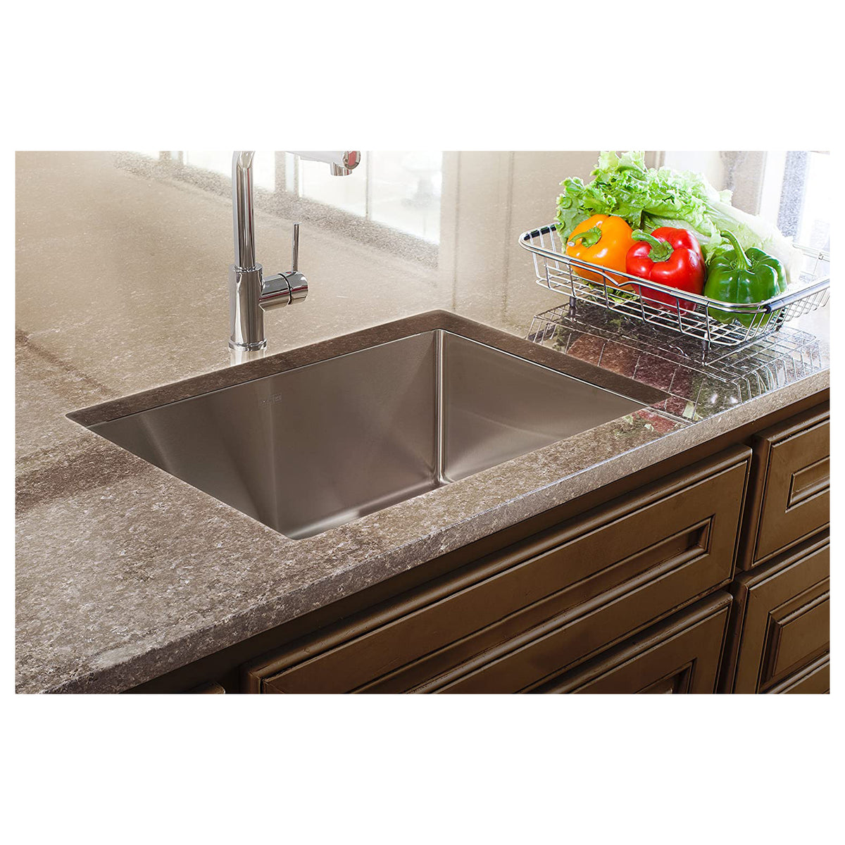 Vector 25x22-7/16x9" Stainless Steel Single Bowl Sink
