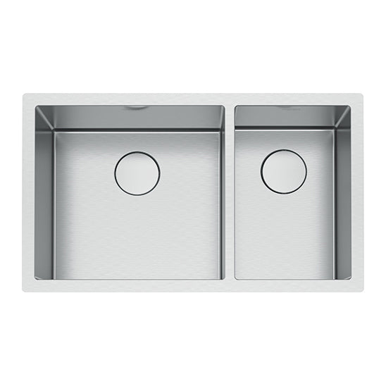 Professional 2 32-1/2x19-1/2x10" SS Double Bowl Sink