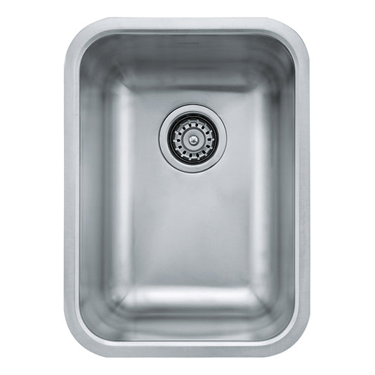 Grande 13-3/4x18-3/4x8" Stainless Steel Single Bowl Sink