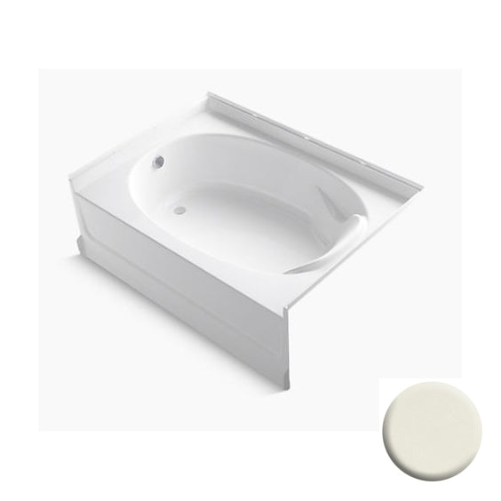 Ensemble 60x36x18-1/4" Vikrell AFD Bathtub w/LH Drn Biscuit