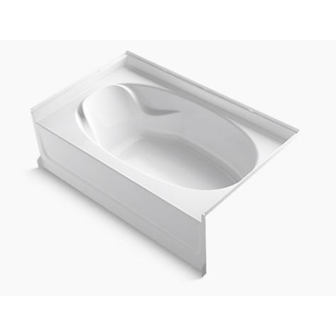 Ensemble 60x36x18-1/4" Vikrell AFD Bathtub w/RH Drain White