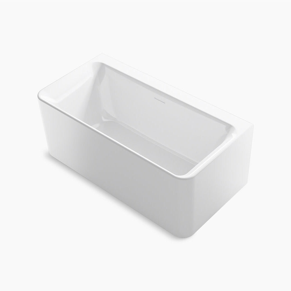 Unwind 59-1/16x29-9/16x23-1/16" Freestanding Tub in White