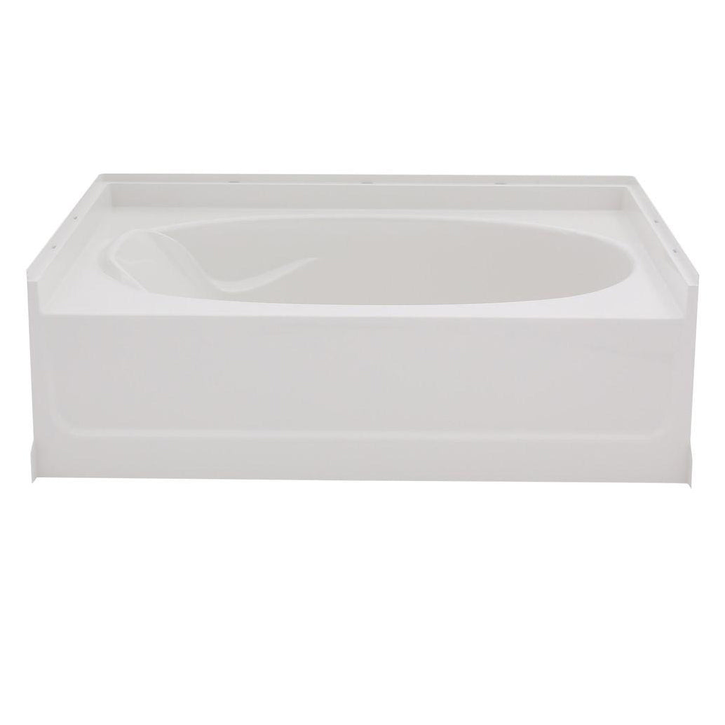 Ensemble 60x42x16" Vikrell Bathtub w/Right Drain in White