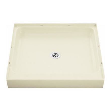 Ensemble 36x34x5-1/2" Vikrell Shower Base in Biscuit