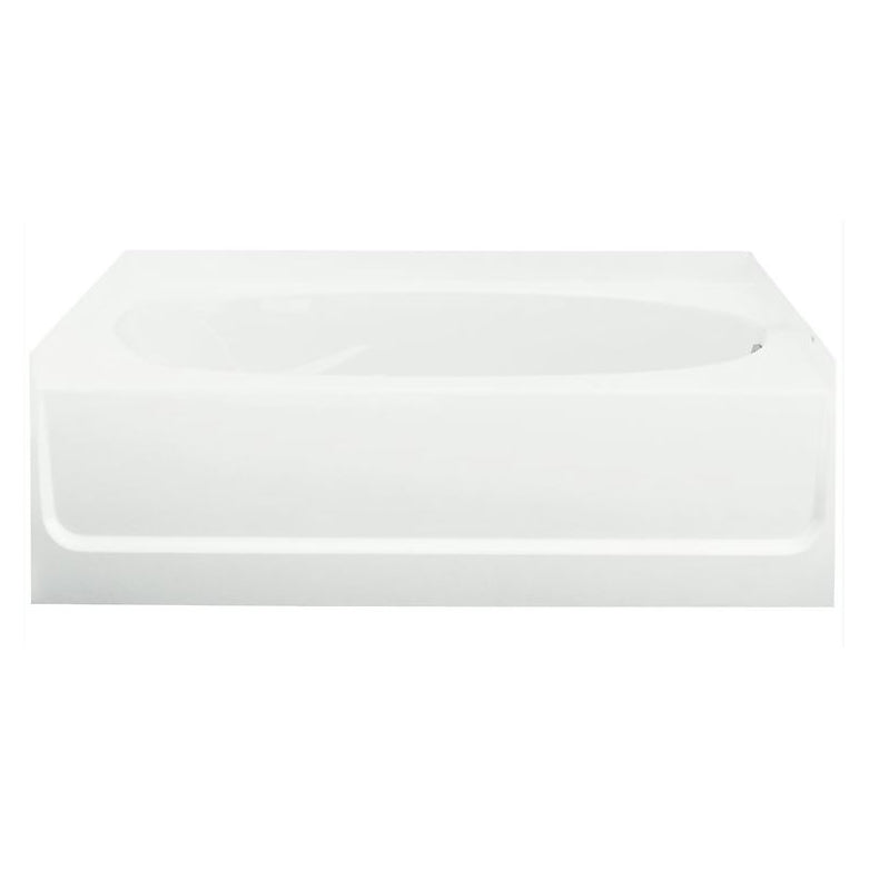 Ensemble 60x42x16" Vikrell Bathtub w/Right Drain White 3-Pk