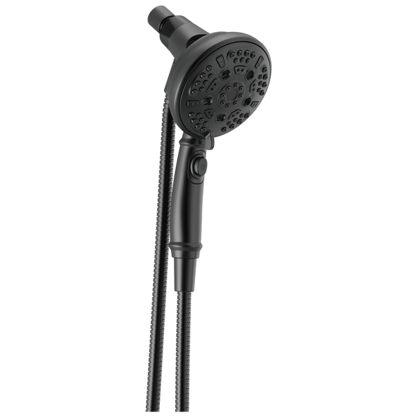 SureDock 7-Setting Shower Mount Handshower in Matte Black