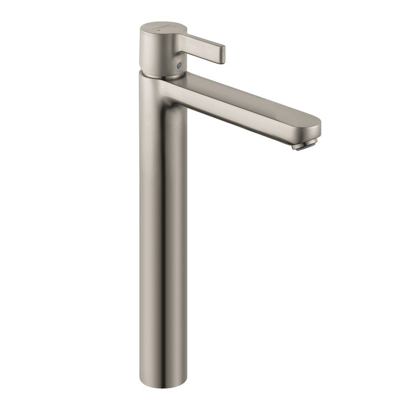 Metris S Single Hole Lavatory Faucet W/Lever-Handle In Brushed Nickel