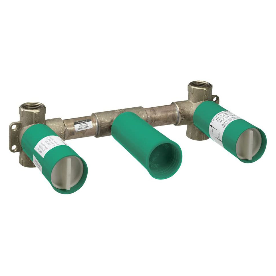 Wall Mounted Widespread Rough-In 1/2" NPT for Lav Faucets