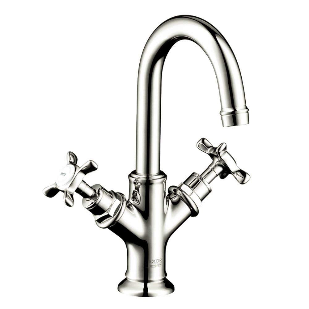 Axor Montreux 160 1-Hole Lav Faucet w/Drn in Polished Nickel, 1.2 gpm