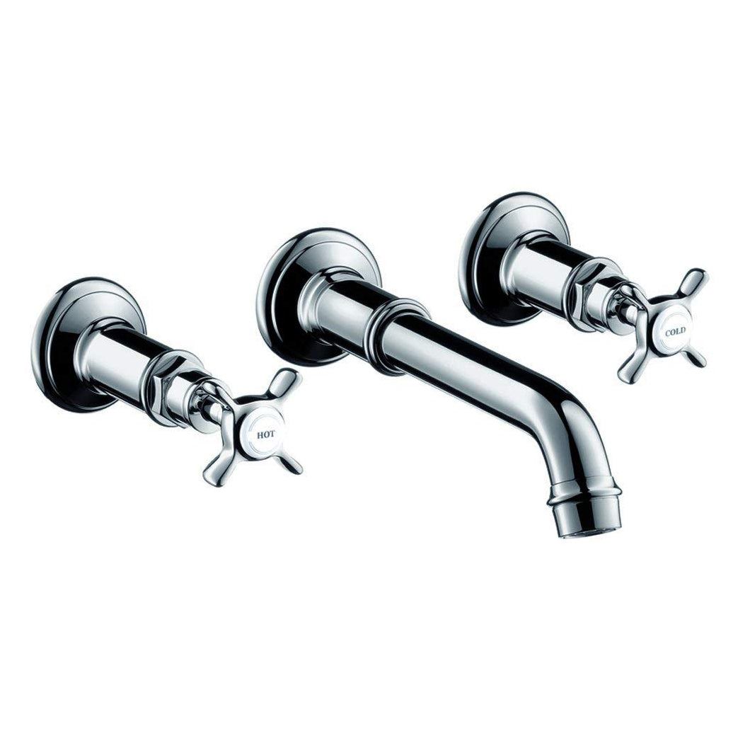 Axor Montreux Lav Faucet Trim w/Cross Hdls in Chrome