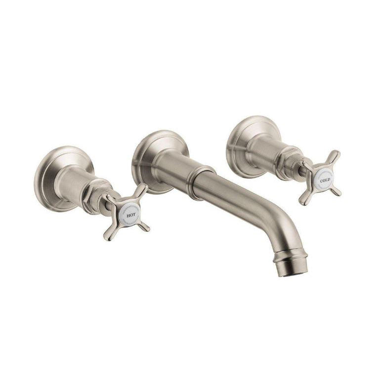Axor Montreux Lav Faucet Trim w/Cross Hdls in Polished Nickel