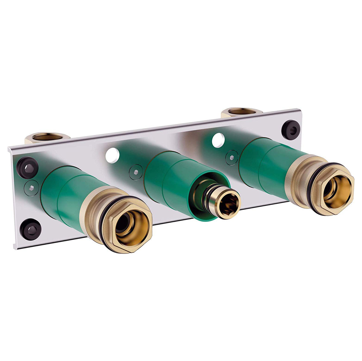 Exposed Shower Thermostic Rough 1/2" NPT for 2-Function