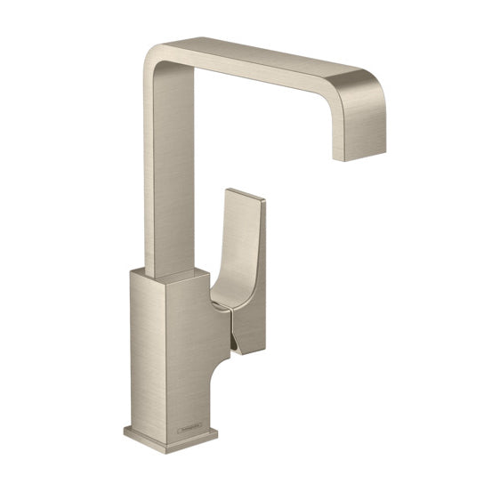 Metropol Single Hole Lav Faucet 230 in Brushed Nickel 1.2 gpm