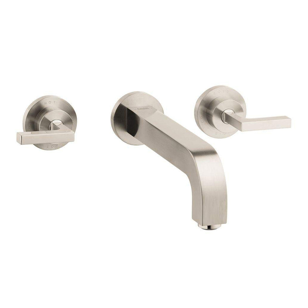 Axor Citterio Wall Mount Faucet Trim In Brushed Nickel