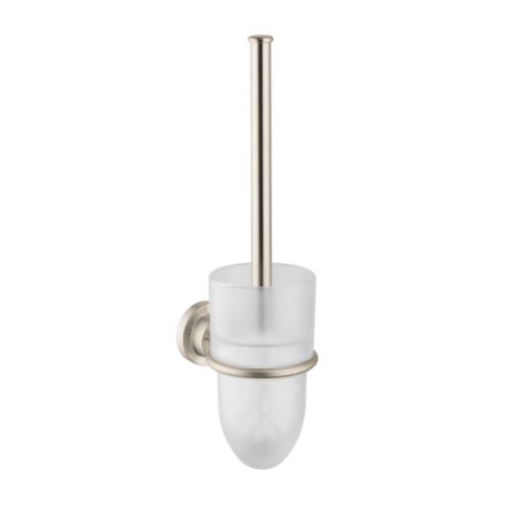 Axor Citterio Toilet Brush w/Holder in Brushed Nickel