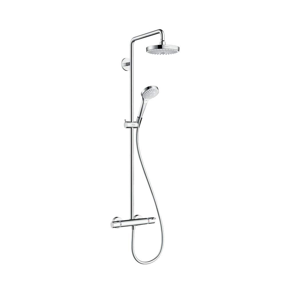 Croma Select S Shower System W/Showerhead and Hand Shower In Chrome