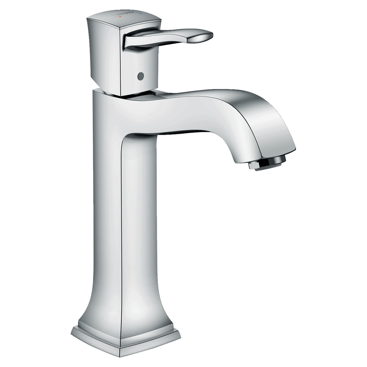 Metropol Classic 1-Hole Lav Faucet 160 w/Drain in Chrome