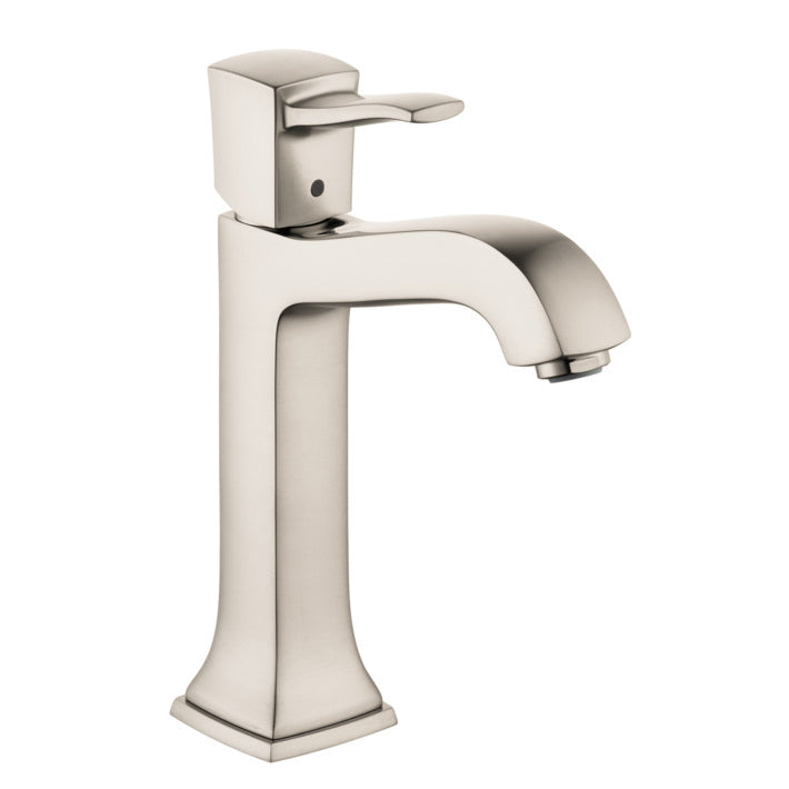 Metropol Classic 1-Hole Lav Faucet 160 w/Drain in B. Nickel