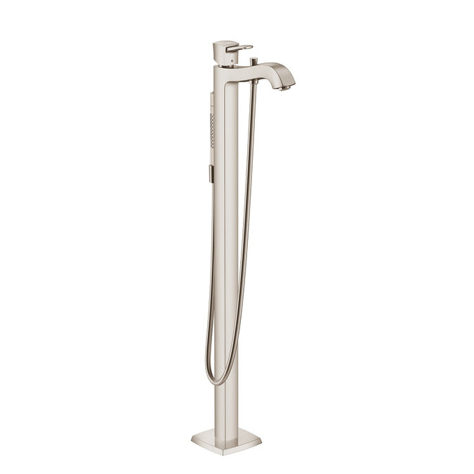 Metropol Classic Tub Filler Trim In Brushed Nickel
