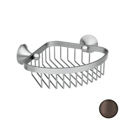 Wynford Corner Shower Basket in Old World Bronze